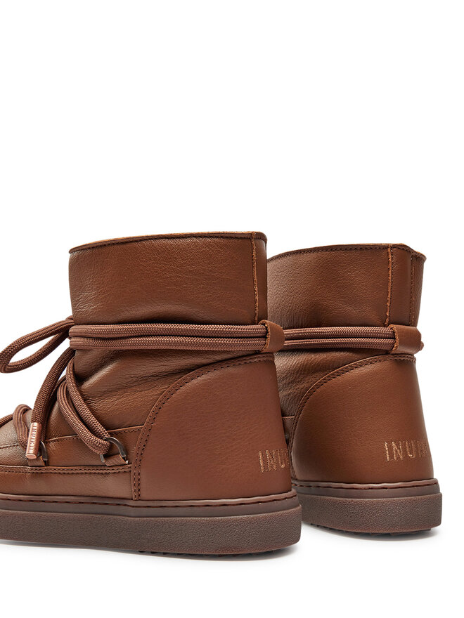 Inuikii Śniegowce Inuikii Full Leather 75202-087 Brązowy