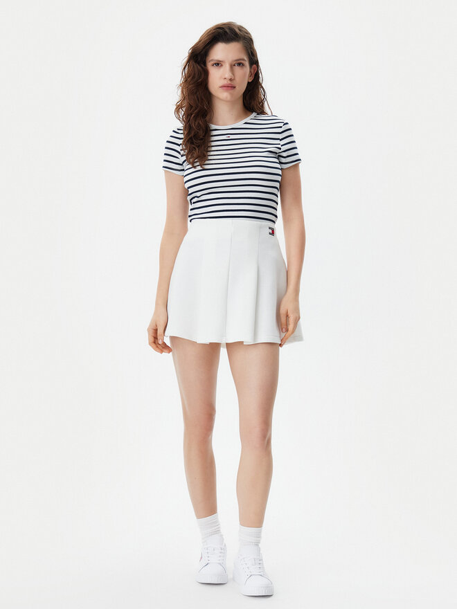 Tommy Jeans Tommy Jeans Póló Essential DW0DW17383 Sötétkék Slim Fit
