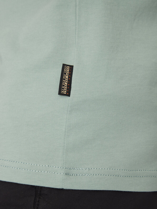 Napapijri Napapijri T-Shirt Salis NP0A4H8D Χακί Regular Fit