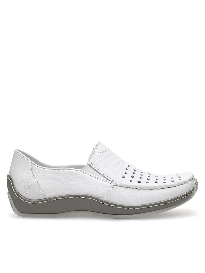 Rieker Mocassini Rieker L1765-80 Bianco