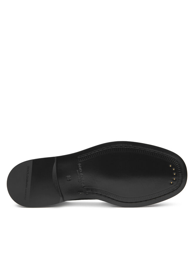 Dolce&Gabbana Мокасини Dolce&Gabbana CM0074 AQ237 Черен