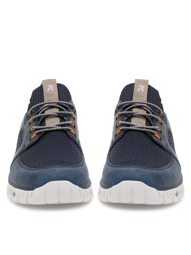 Rieker Sneakersy Rieker 04351-14 Tmavomodrá