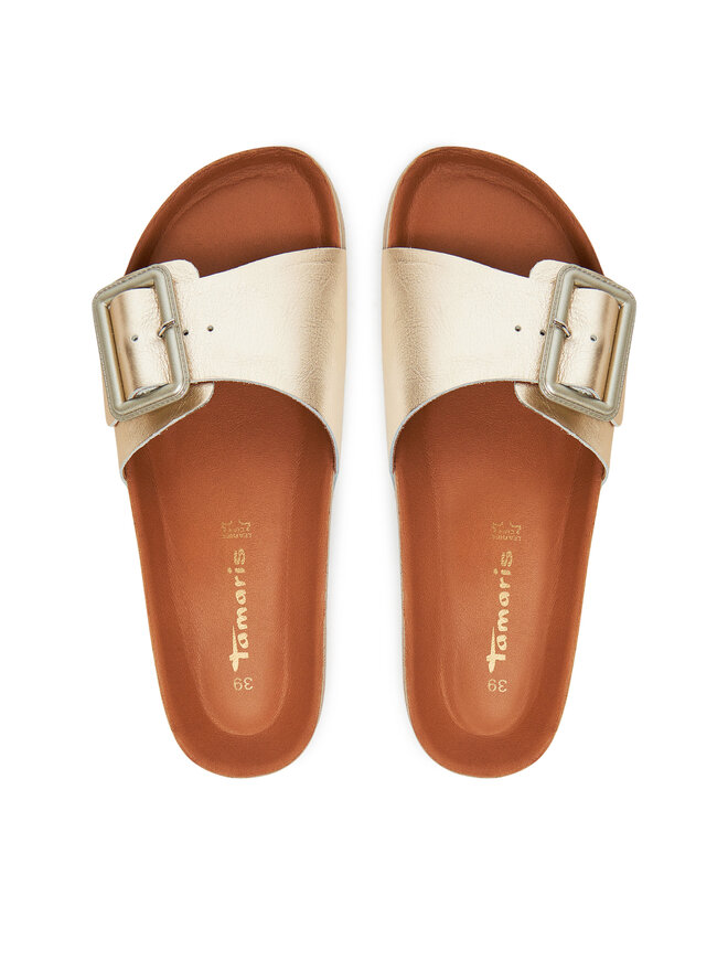 Tamaris Pantoletten Tamaris 1-27501-44 Goldfarben