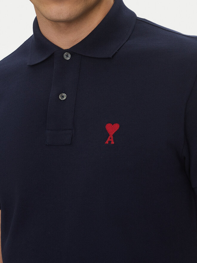 AMI PARIS AMI PARIS Poloshirt BFUPL001.760 Dunkelblau Regular Fit