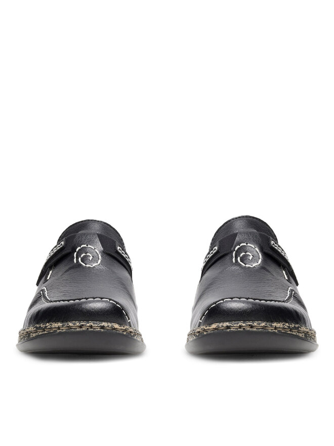 Rieker Pantoletten Rieker 46393-00 Schwarz