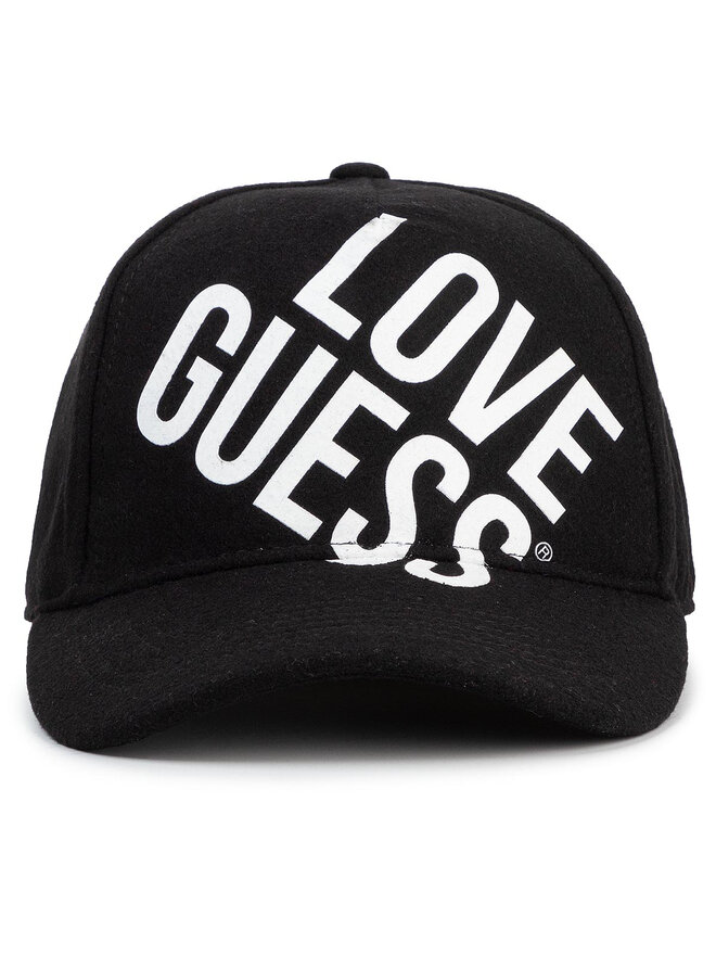 Guess Шапка с козирка Guess Haidee (GL) Hats AW8338COT01 Черен