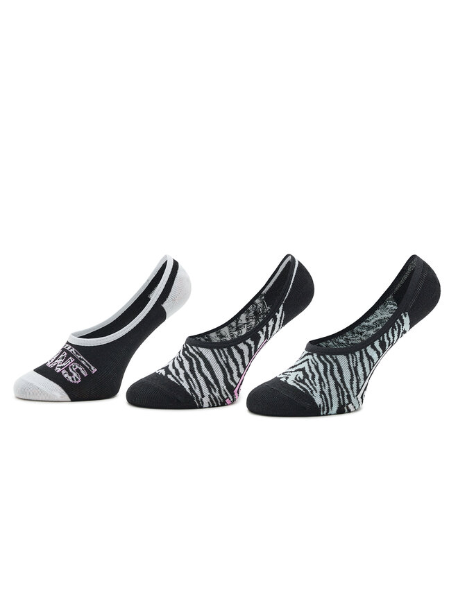 Vans Σετ κάλτσες σοσόνια παιδικές 3 τεμαχίων Vans Zebra Daze Canoodle VN0007AXBR51 Έγχρωμο