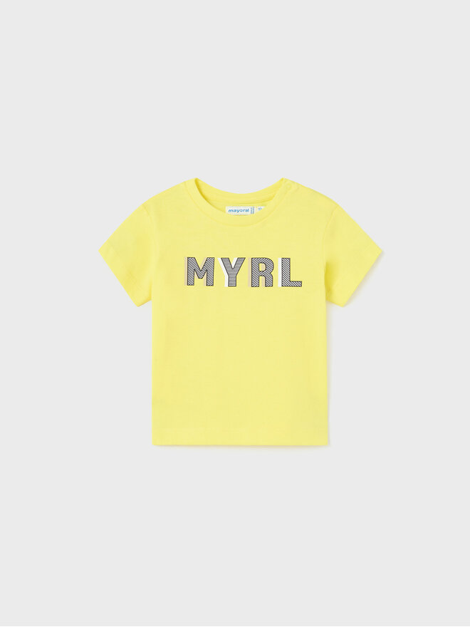 Mayoral Mayoral Camiseta 106 Amarillo Regular Fit