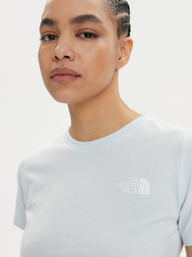 The North Face The North Face Camiseta Redbox NF0A87NM Celeste Regular Fit