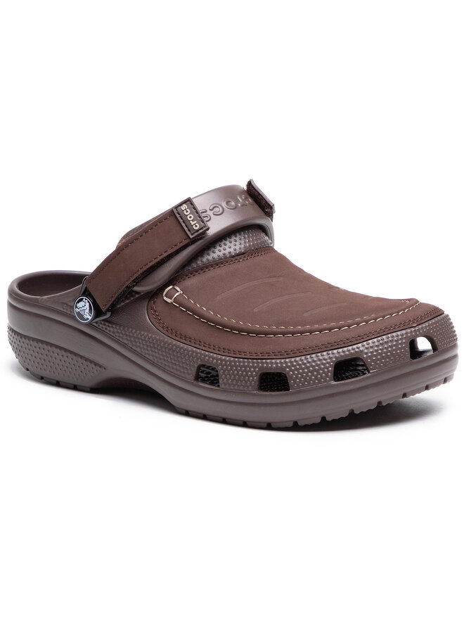 Шльопанці Crocs Yukon Vista II Clog M 207142 Коричневий | evzuttya