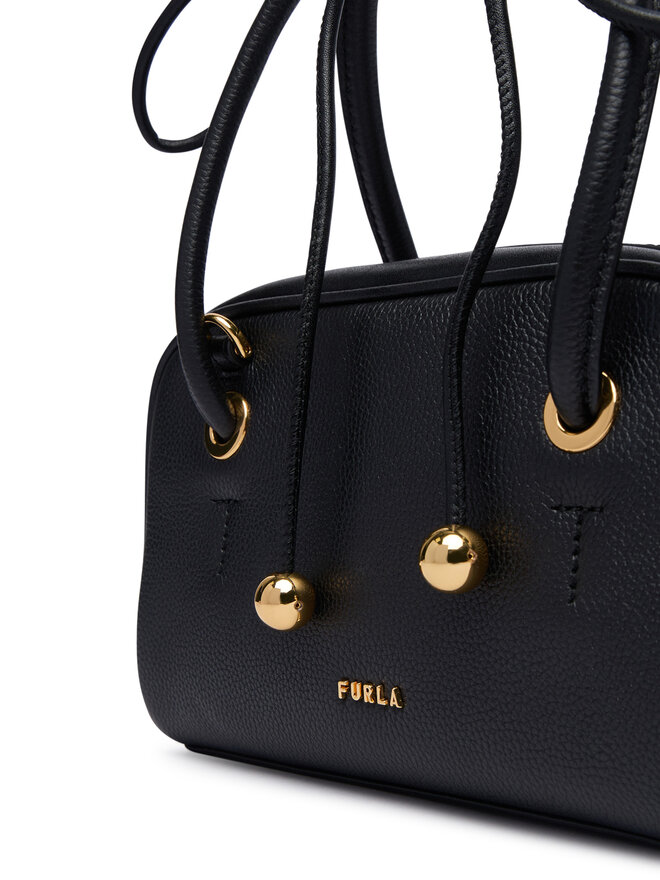 Furla Handtasche Furla Poppy Mini WE00915 BX4573 CN O6000 Schwarz