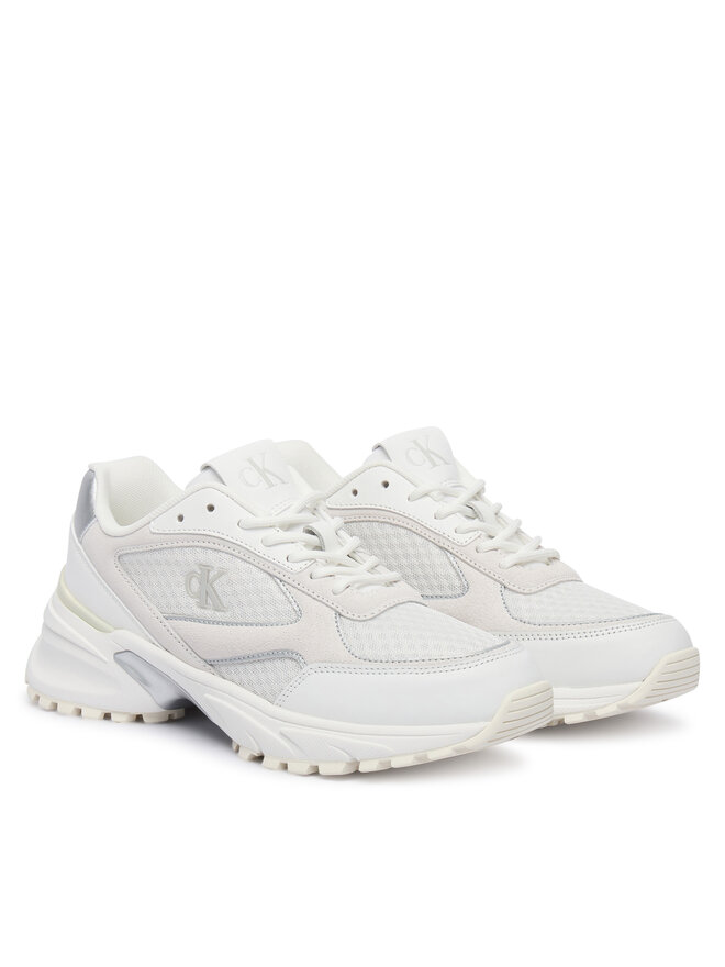 Calvin Klein Zapatillas Calvin Klein Hike Runner Mesh Mix Met Mg YW0YW02009 Blanco