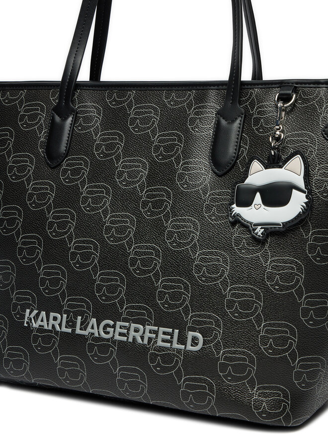 KARL LAGERFELD Kabelka KARL LAGERFELD A1W30389 Černá