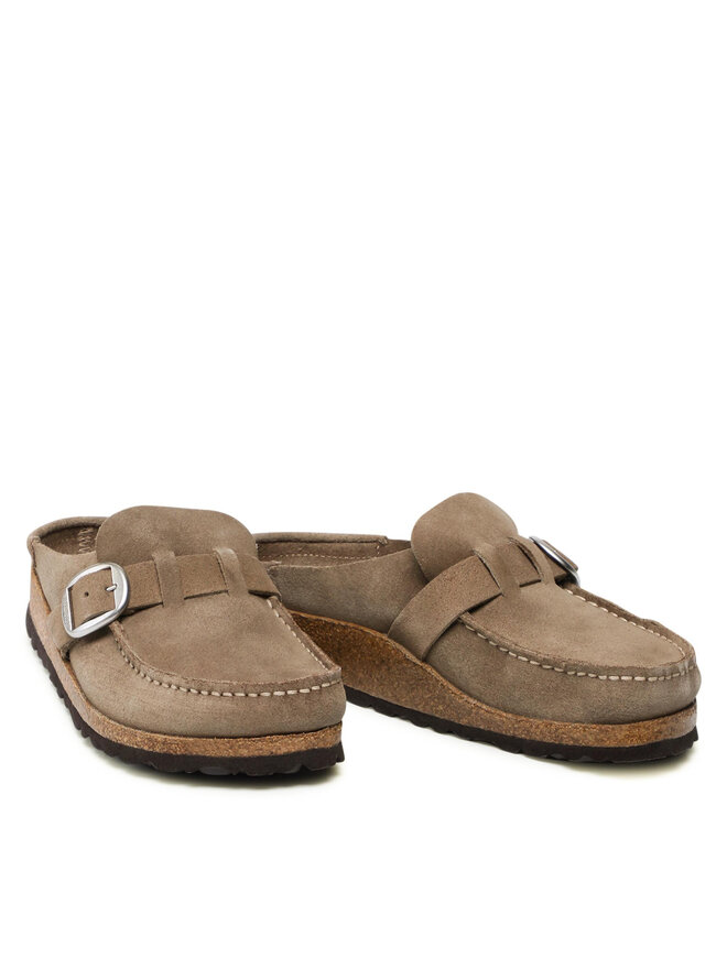 Pantoletten Birkenstock Buckley 1019490 Grau eschuhe