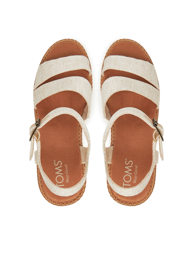 Toms Sandales Toms Darya  10021950 Écru