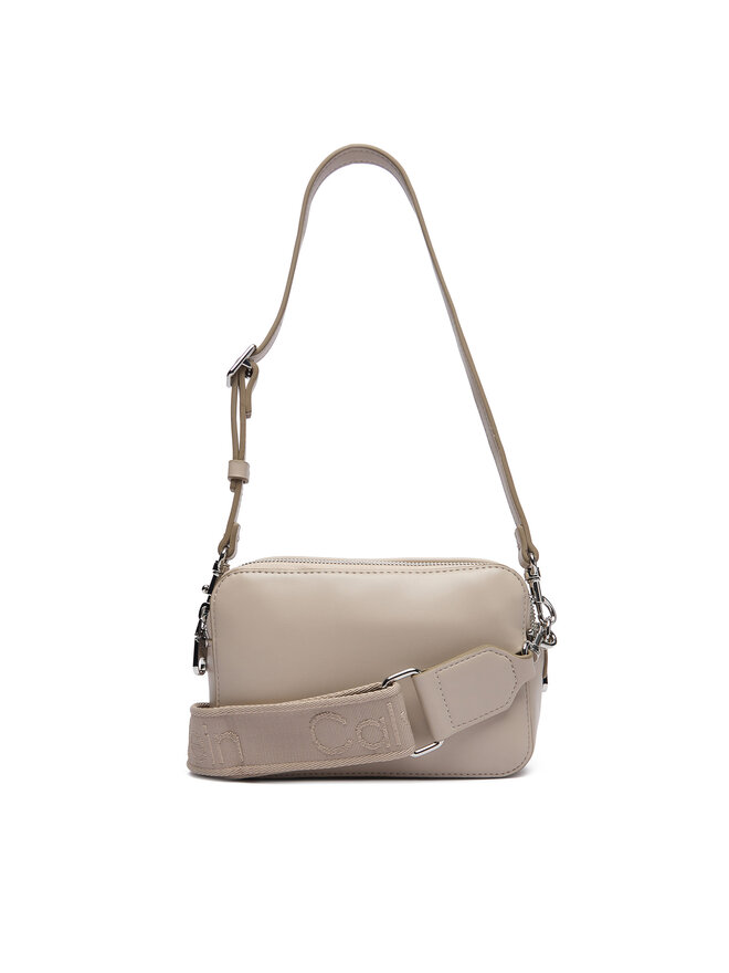 Calvin Klein Táska Calvin Klein Webbing Double Strap Camera Bag LV04F3165G Bézs