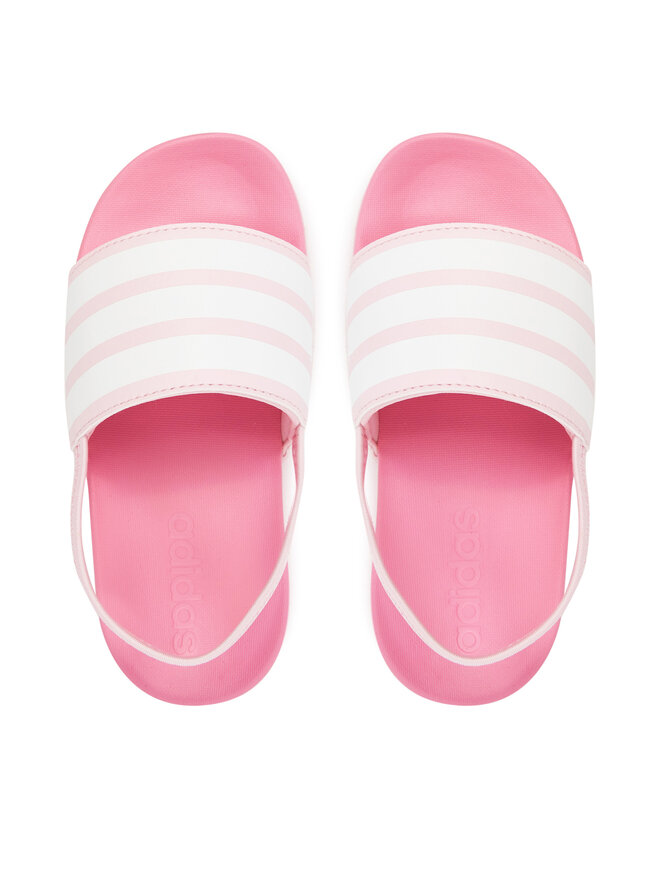 adidas Sandały adidas adilette Estrap JR5331 Różowy