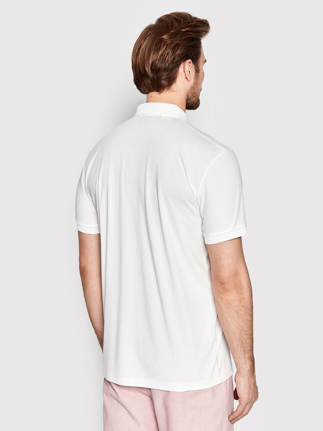 Selected Homme Selected Homme Poloshirt Fave 16079026 Weiß Regular Fit