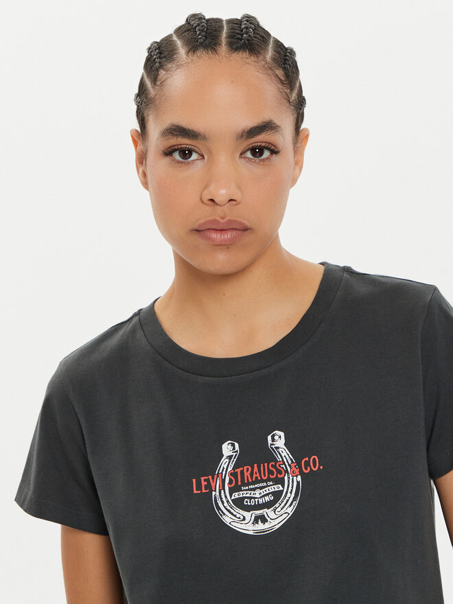 Levi's® Levi's® T-Shirt Graphic A8804-0027 Μαύρο Boxy Fit