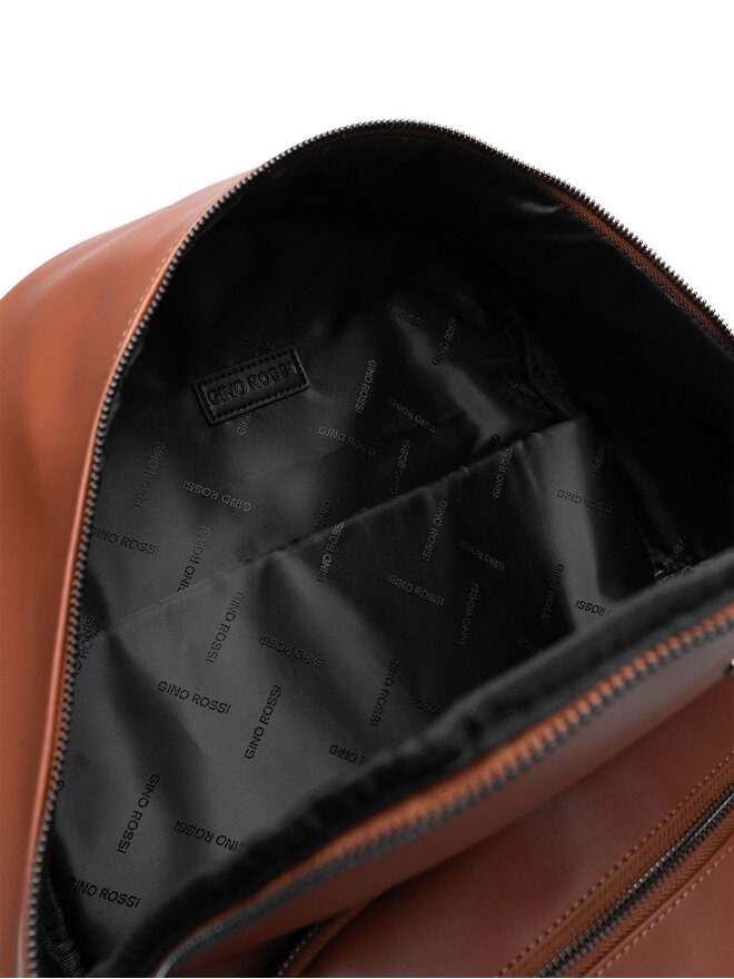 GINO ROSSI Nahrbtnik Gino Rossi GIN-K-018-CCC-06 Rjava