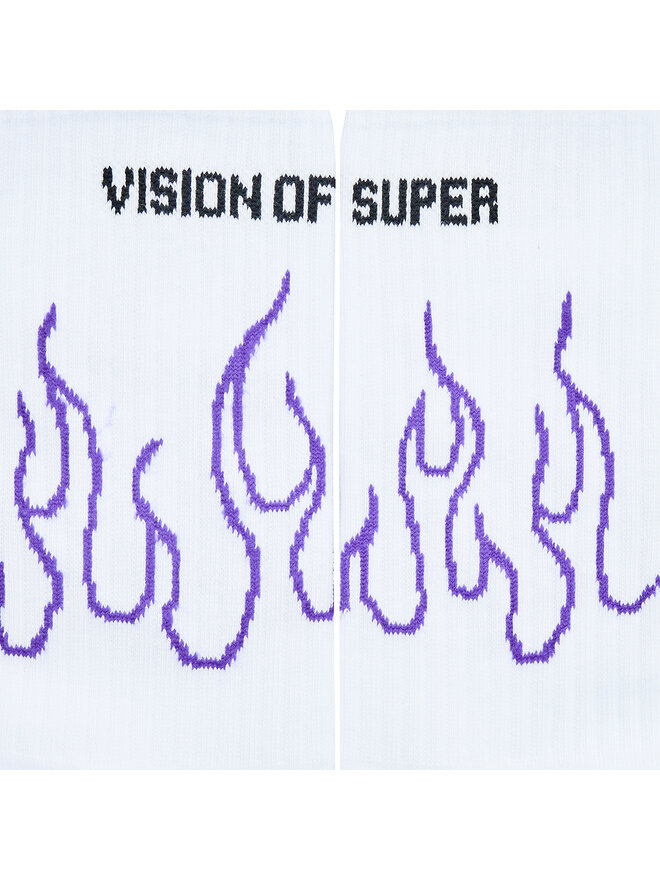 Vision Of Super Skarpety wysokie unisex Vision Of Super VSA00168CZ Biały