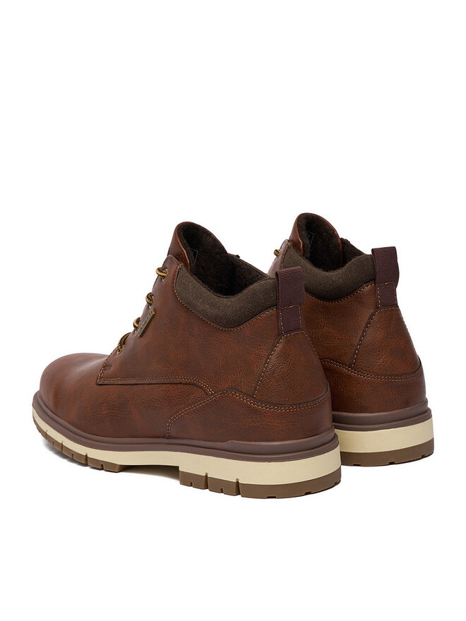 Lanetti Schnürschuhe Lanetti CEO-8468-2 MBS Braun