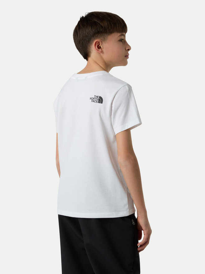 The North Face The North Face Camiseta Simple Dome NF0A87T4 Blanco Regular Fit