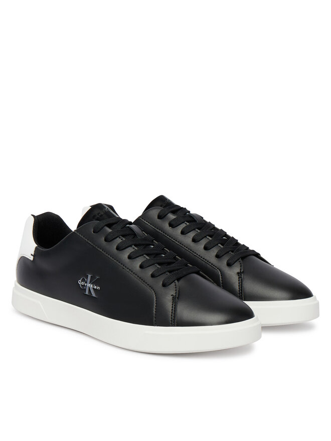 Calvin Klein Sneakers Calvin Klein Low Pro Cups Lth Ml HW0HW03146 Schwarz