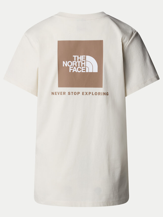 The North Face The North Face Póló Redbox NF0A87NK Ekru Relaxed Fit
