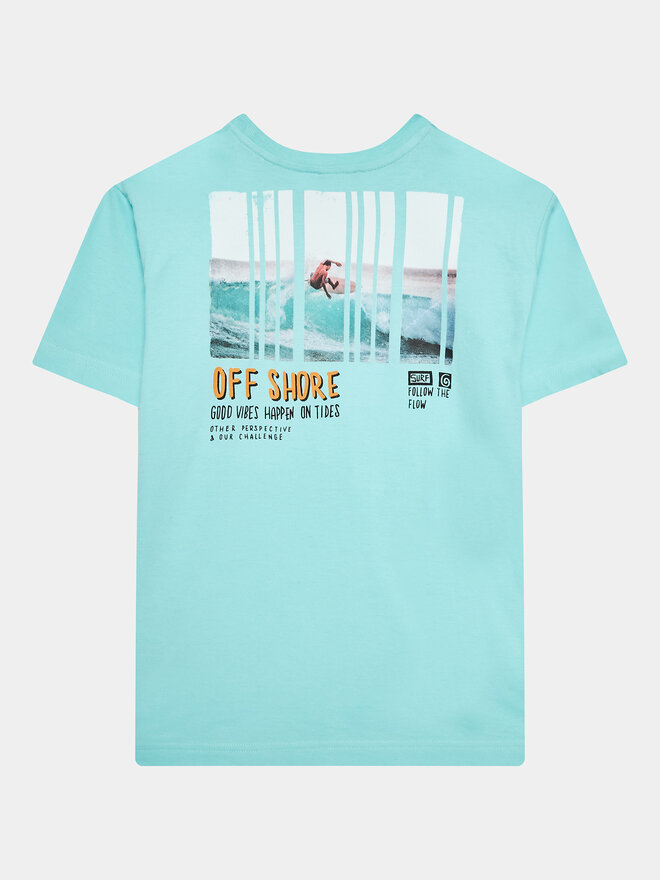 United Colors Of Benetton United Colors Of Benetton Marškinėliai 3096C10BL Mėlyna Regular Fit