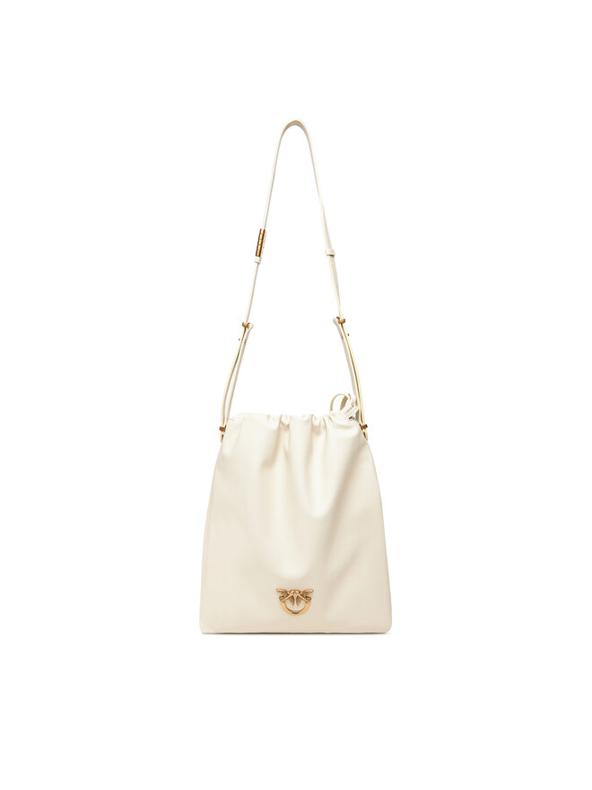PINKO Kabelka PINKO Slouchy Classic Bag PE 25 PLTT 104359 A270 Écru