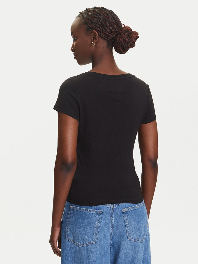 Tommy Jeans Tommy Jeans 2 marškinėlių komplektas DW0DW21367 Juoda Slim Fit