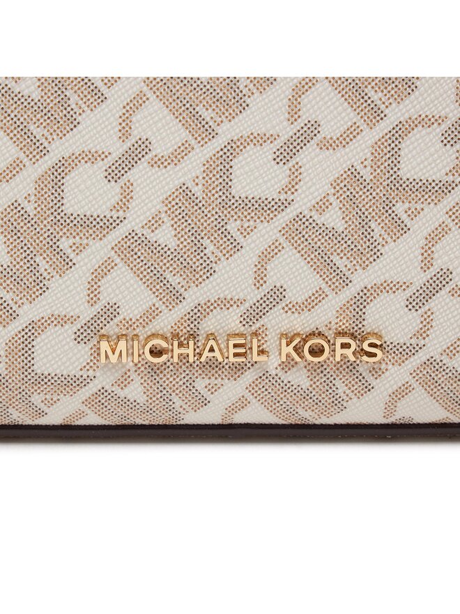 MICHAEL Michael Kors Geantă MICHAEL Michael Kors Chain Pouchette 32H3G8EW6B Écru