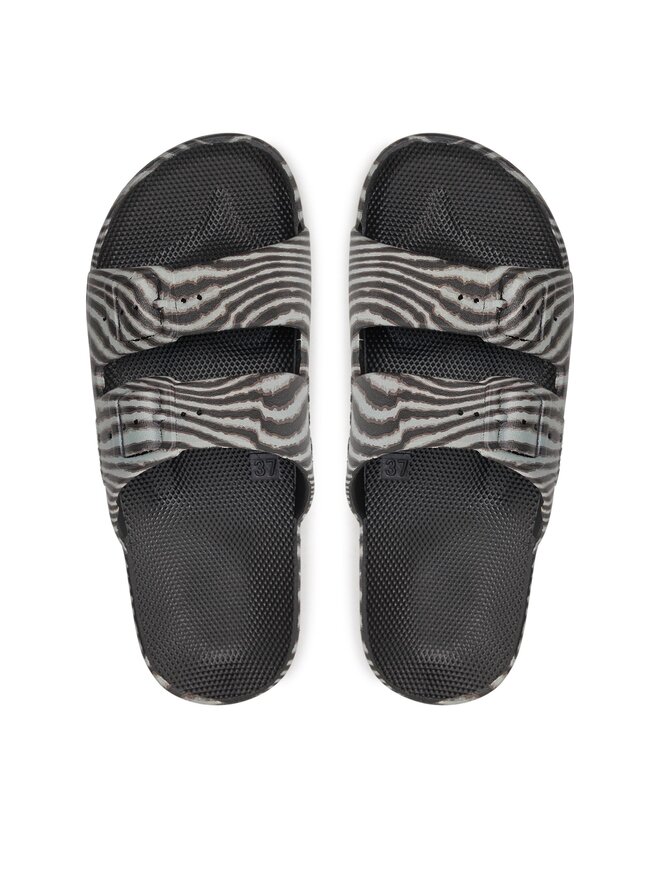 Freedom Moses Pantoletten Freedom Moses Basic Schwarz