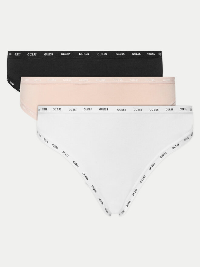 Guess Guess Set 3 parov brazilskih spodnjih hlačk O5RG13 K6YW1 Pisana