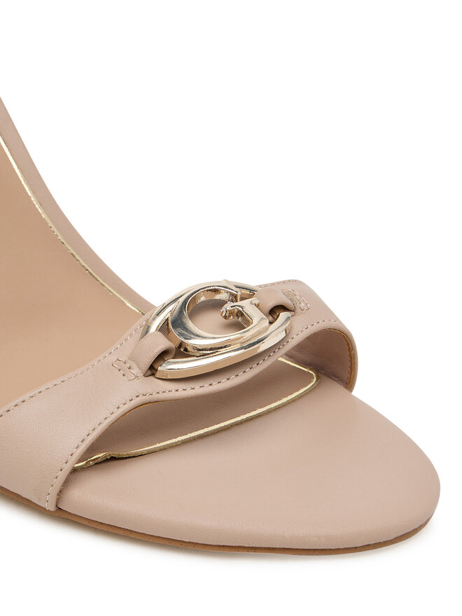 Guess Sandales Guess FLTKAB LEA03 Bēšs