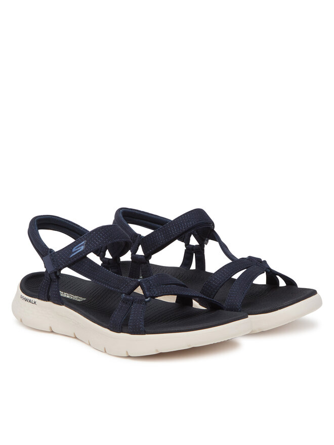 Skechers Sandały Skechers Go Walk Flex Sandal-Sublime 141451/NVY Granatowy
