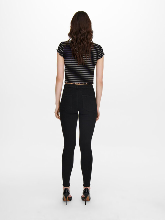 ONLY ONLY T-Shirt Anits 15253651 Μαύρο Regular Fit
