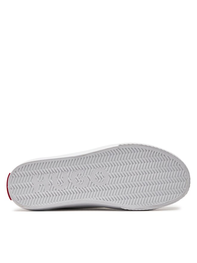 HUGO Sneakers aus Stoff Hugo Dyer Tenn Cnvfl 50517201 Weiß