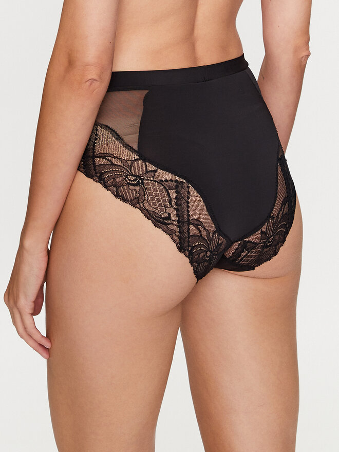 Chantelle Chantelle Braguitas clásicas de talle alto Orangerie C17Q80 Negro