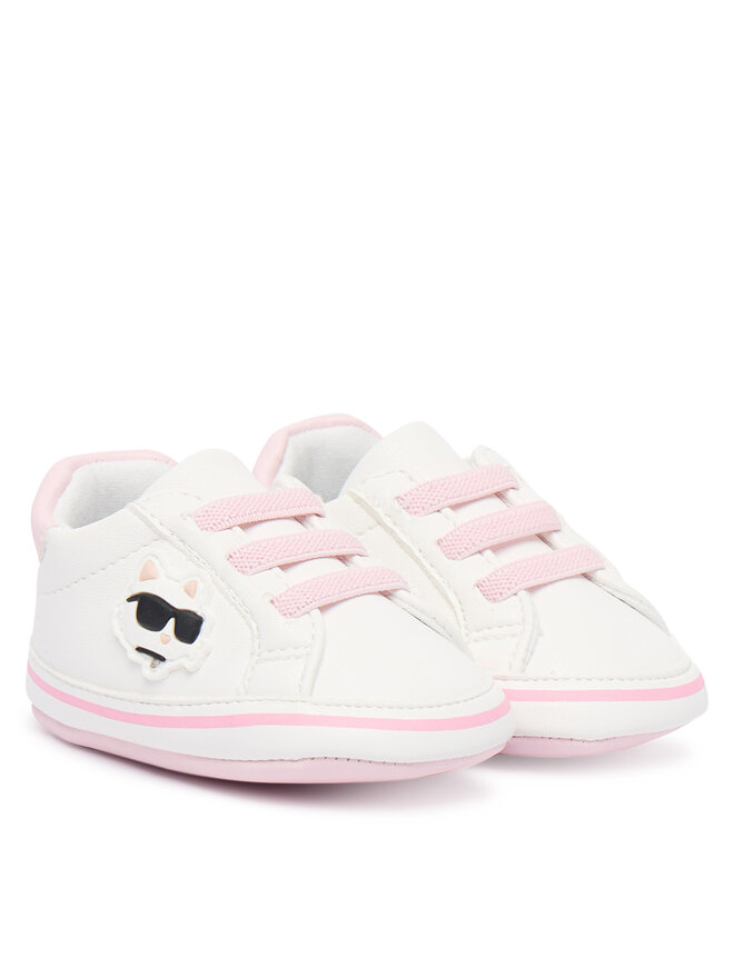 KARL LAGERFELD Półbuty KARL LAGERFELD Z30993 Biały