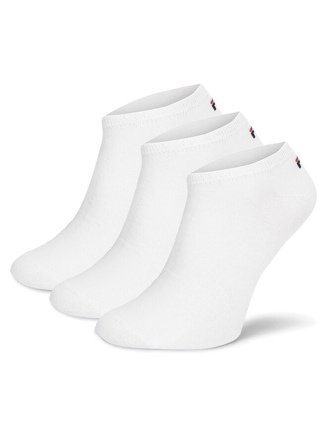 Fila Skarpety Niskie Męskie Fila F9100-AW24 (3-pack) Biały