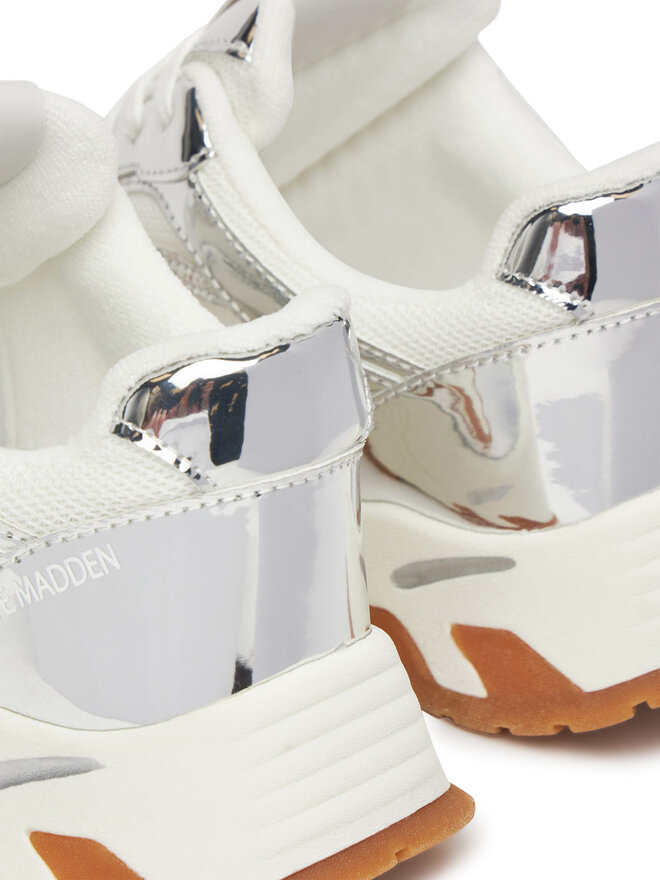 Steve Madden Снікерcи Steve Madden Sneak Peak-E SM19000129 Срібний
