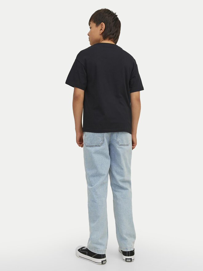 Jack&Jones Junior Jack&Jones Junior T-Shirt Star 12237435 Schwarz Relaxed Fit