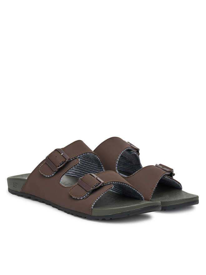 Skechers Pantoletten Skechers Pelem-Rolento 66042/CHOC Braun