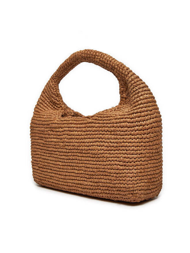 Manebi Kabelka Manebi Halfmoon Bag V 2.2 DH Hnědá