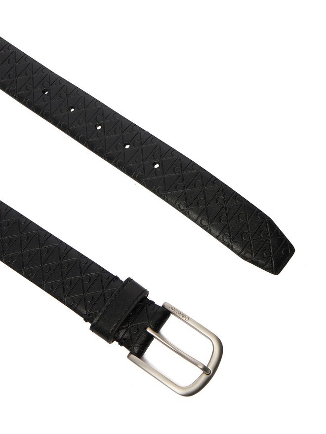 Calvin Klein Gürtel Calvin Klein Casual Pin Buckle Aop 32Mm Fixed LV04D7074G Schwarz