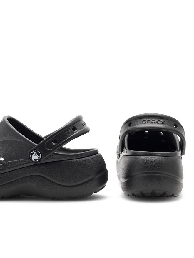 Crocs Pantoletten Crocs BAYA PLATFORM CLOG 208186-001 Schwarz