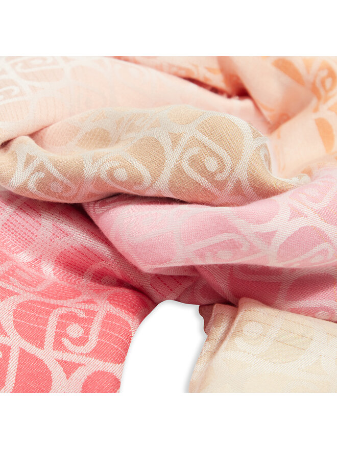 Liu Jo Fular Liu Jo Square Jacquard Mo 2A4003 T0300 Rosa