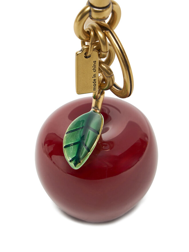Coach Brelok Coach Apple CY399 Bordowy